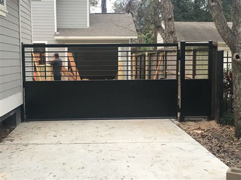 Aluminum Driveway Gates Fence Geeks Wrought Iron Fences Gates And