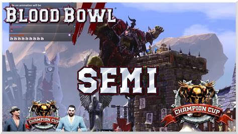 Blood Bowl 2 CCL S39 Semi Final Sindain Orcs Vs Andriy Chaos