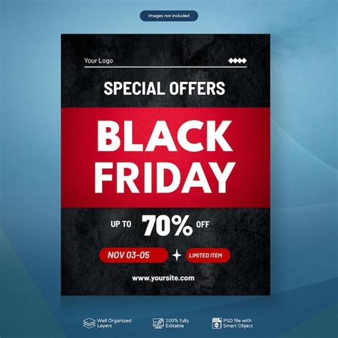 Premium Psd Psd Modern Abstract Black Friday Or Sale Discount