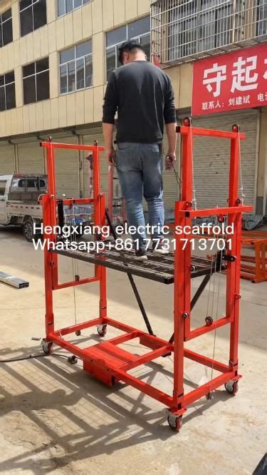 Electric Scaffold Lift Factory Direct Sales Wholesale Portable