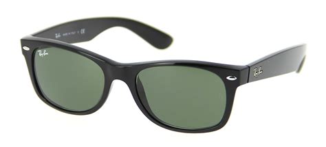 Lunettes De Soleil Ray Ban Rb 2132 901 New Wayfarer 5218 Mixte Noir