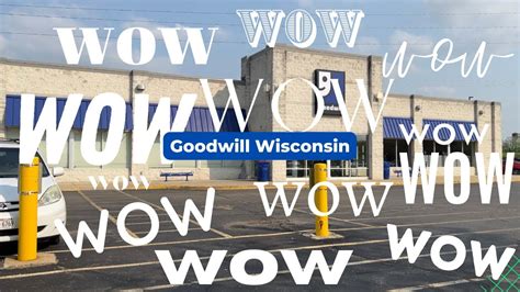 Wow Shop With Me Wisconsin Goodwill YouTube