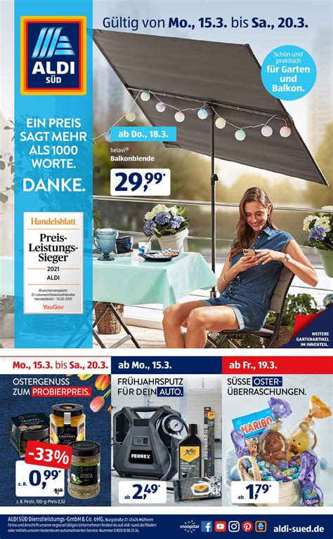 Aldi S D Aktueller Prospekt Jedewoche Rabatte De