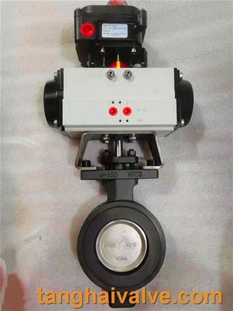 Pneumatic Butterfly Valve Working Principle Diagram Tanghaivalve