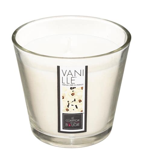 Bougie Parfumée Vanille Pot en verre 190 G Bricomarché