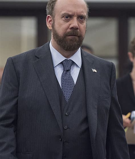 Billions Chuck Rhoades Grey Suit | Paul Giamatti Suit