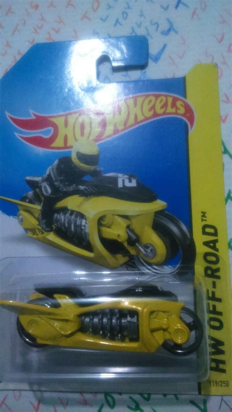 Hot Wheels First Edition Moto Fly By Amarilla Tipo Tomahawk Mercado Libre