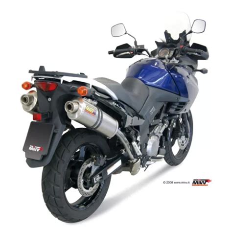 MIVV SUZUKI DL V Strom 1000 2012 12 Pot D Echappement Moto Oval