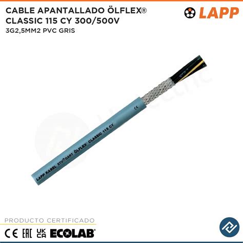 Cable De Control Apantallado PVC Gris JJ Electric