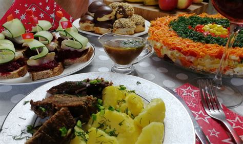 Меню на 23 февраля с рецептами и списком продуктов