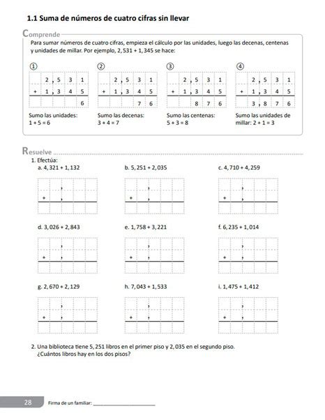 Cuaderno De Ejercicios De Matemática Tercer Grado