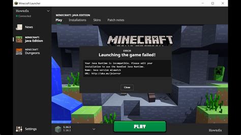 Ways To Fix Minecraft Launching The Game Failed Your Java Runtime