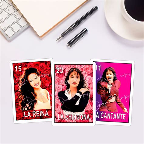 Selena Png Loteria Card Png Digital Download File Sublimation Mexican