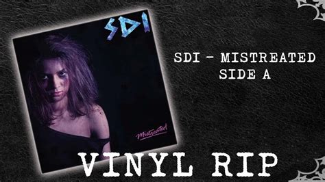 Sdi Mistreated Hot Blooded Records Germany Side A Vinyl