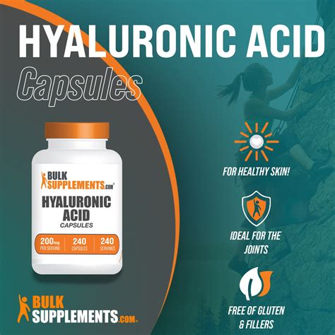 Hyaluronic Acid Capsules - Get Healthy, Glowing Skin