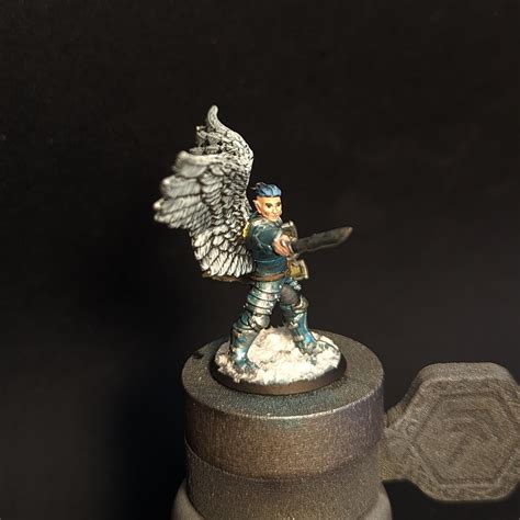 Fancy Feathers for this Heroforge Paladin : r/minipainting