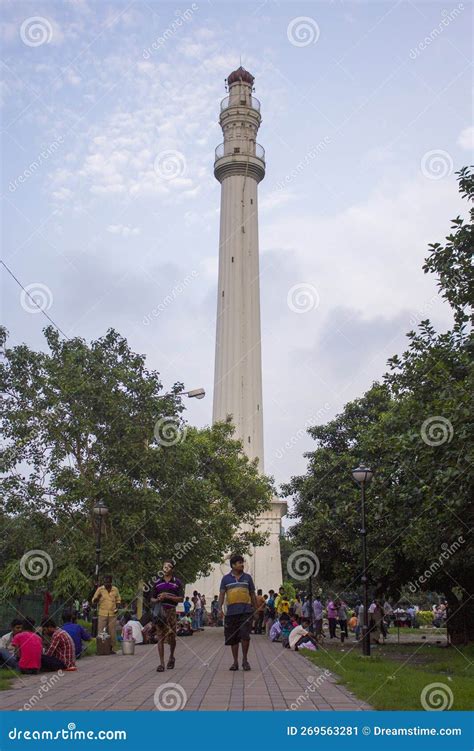 Shahid Minar In Kolkata Of West Bengal India Editorial Photo Image