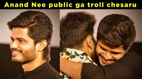 Anand Deverakonda Speech At Baby Premisthunna Song Launch Event