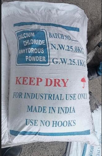 Calcium Chloride Anhydrous Powder At Best Price In Rajkot Sai Chemicals