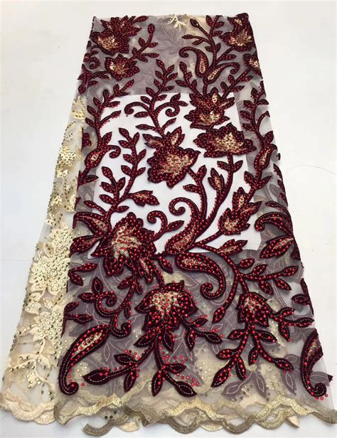 African Velvet Lace Fabric High Quality French Lace Fabric Net