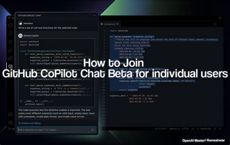 How To Join GitHub Copilot Chat Beta For Individual Users