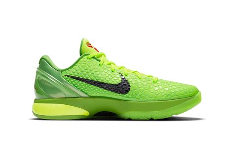 Nike Kobe 6 Protro Grinch Cw2190 300 Release Date Hypebeast