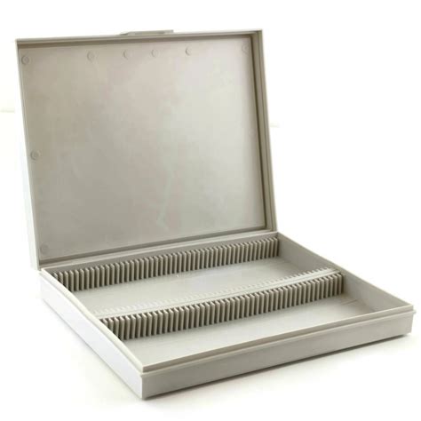 163000 Microscope Slide Box 100 Slide Capacity 5 Per Case