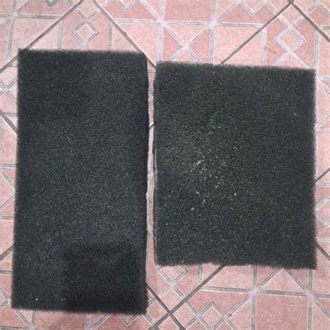 Jual Biofil Biofoam Filter Bio Sponge Busa Filter Hitam Green Wool