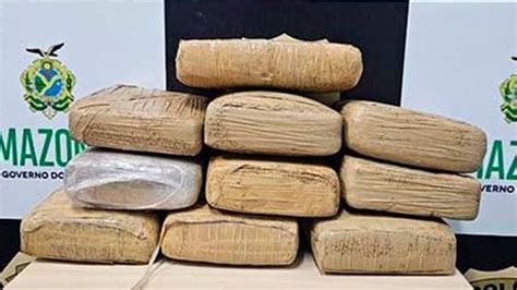 Polícia apreende 10 kg de maconha avaliada em R 150 mil em Manaus