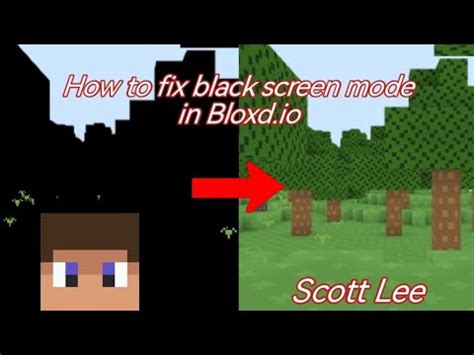 How To Fix Black Screen Mode In Bloxd Io Bloxd Io Easy Step Youtube