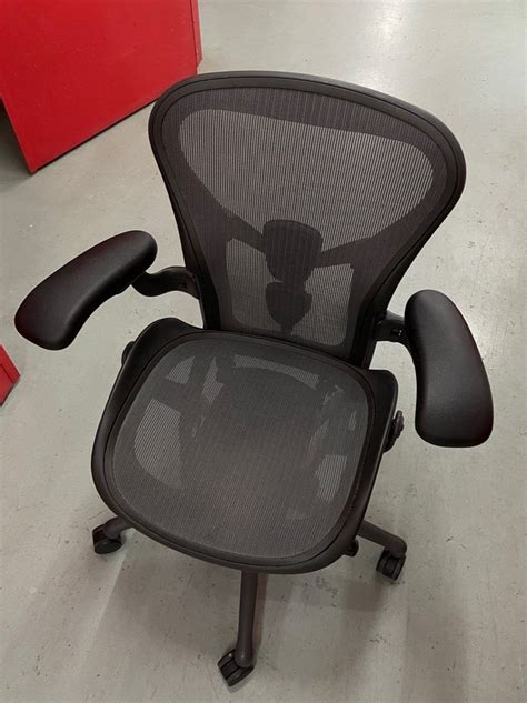 Herman Miller Aeron Chair Remastered Model Rare Size A Furniture