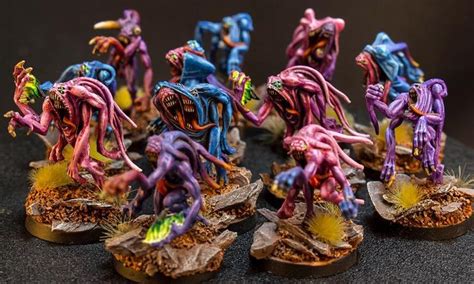 Warhammer Age Of Sigmar Tzeentch Arcanites Pink Horrors Warhammer