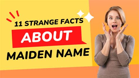 11 Strange Facts About Mother S Maiden Name Signature