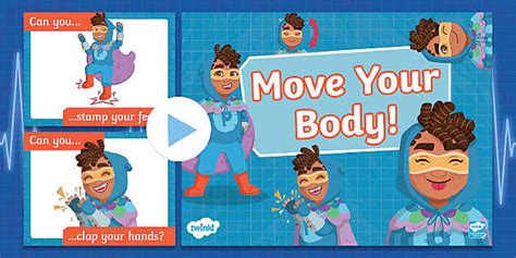 Move Your Body PowerPoint Teacher Made Twinkl