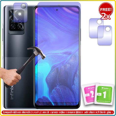H Nano Flexible Glass Screen Protector Free Pcs Camera Guard For Infinix Hot S Hot S