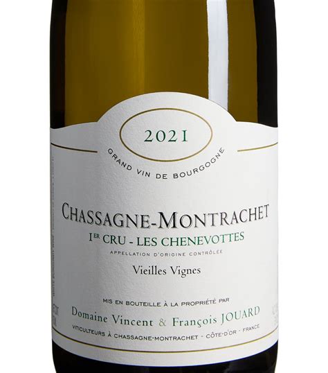 Domaine Vincent Fran Ois Jouard Les Chenevottes Chassagne Montrachet