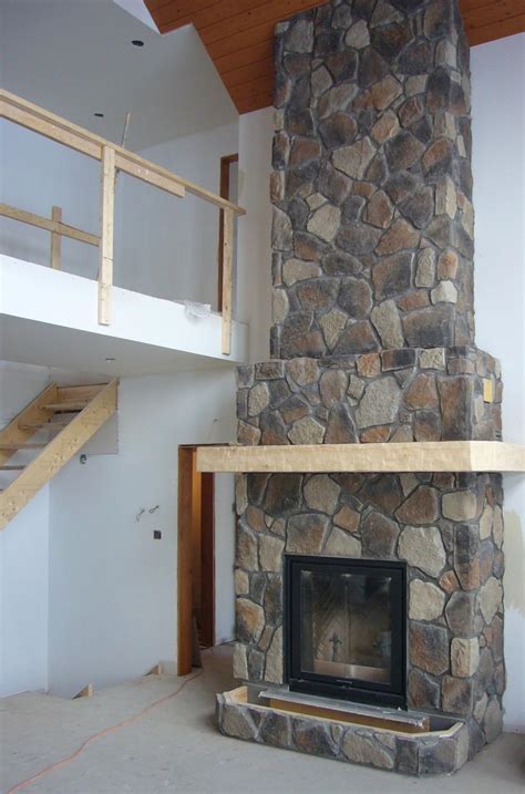 Fireplace Stone Veneer Installation | Fireplace Designs