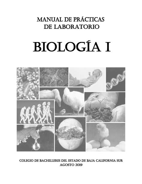 Manual De Practicas De Laboratorio Biologia I MANUAL DE PRCTICAS DE