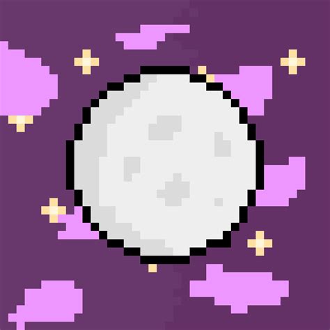 Moon 🌕 : r/PixelArt