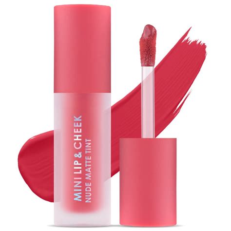 Cathy Doll Mini Lip Cheek Nude Matte Tint 2 1g Lips Makeup