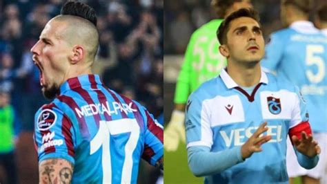 Beşiktaş maçı öncesinde Trabzonspor a iki müjde Marek Hamsik ve