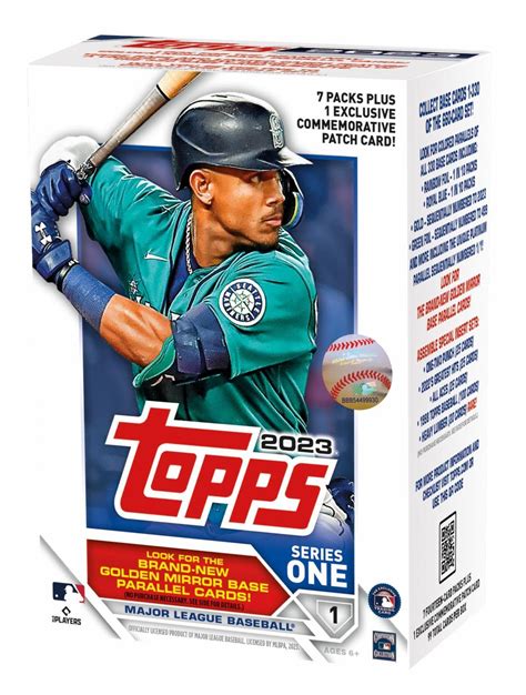 Topps Series Baseball Pack Blaster Box Commemorative Relic