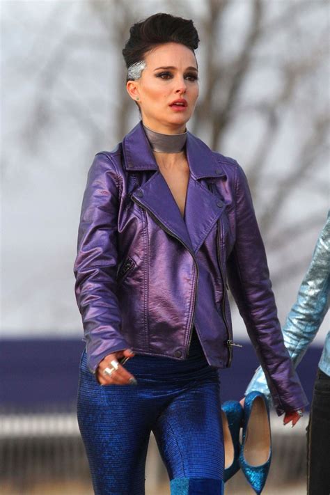 Natalie Portman And Raffey Cassidy Film Vox Lux On Plum Beach