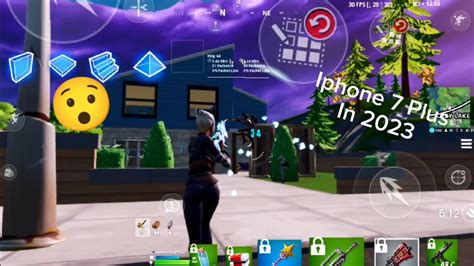 I Played Fortnite Mobile On Iphone 7 Plus In 2023 Youtube