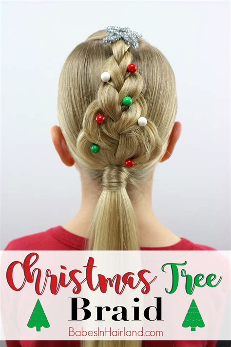 Christmas Tree Braid Babes In Hairland