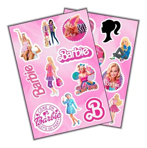 Kit Imprimible Stickers Barbie Calcos En Venta En R O Cuarto C Rdoba