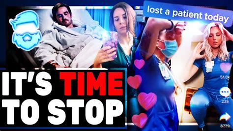 Nurse Goes Viral With Ghoulish Tiktok Using Patient Passing For Clout