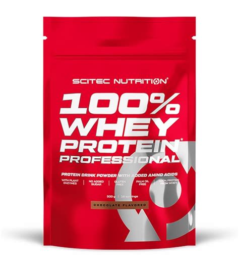 Scitec Nutrition 100 Whey Protein Professional 500 грам купити сироватковий протеїн в Києві та