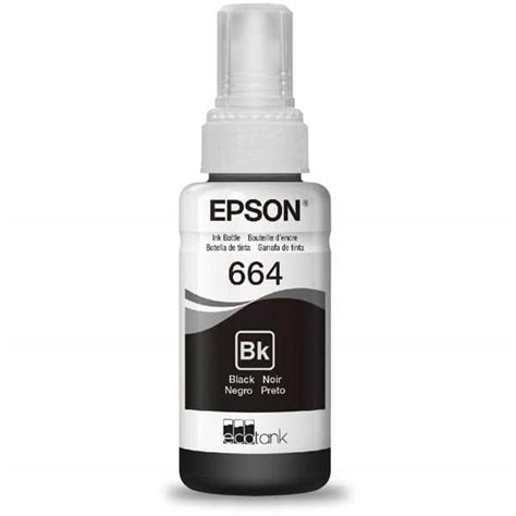 Garrafa Para Ecotank Preto T Al Epson Pt Un Cartuchos