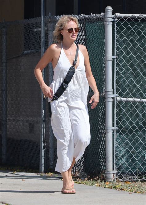 MALIN AKERMAN Shows off Her New Shorter Hairstyle Out in Los Angeles 09